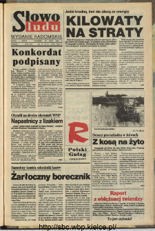Słowo Ludu,1993 R.XLIV, nr 173 (wydanie radomskie)