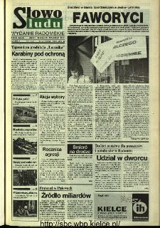 Słowo Ludu,1993 R.XLIV, nr 217 (wydanie radomskie)