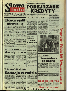 Słowo Ludu,1993 R.XLIV, nr 221 (wydanie radomskie)