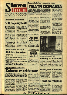 Słowo Ludu,1993 R.XLIV, nr 225 (wydanie radomskie)