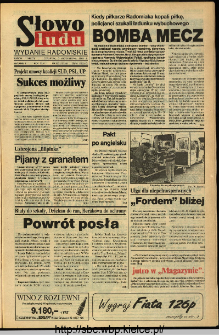 Słowo Ludu,1993 R.XLIV, nr 233 (wydanie radomskie)