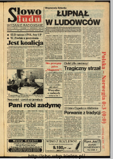 Słowo Ludu,1993 R.XLIV, nr 239 (wydanie radomskie)