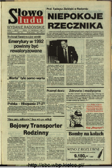 Słowo Ludu,1993 R.XLIV, nr 244 (wydanie radomskie)