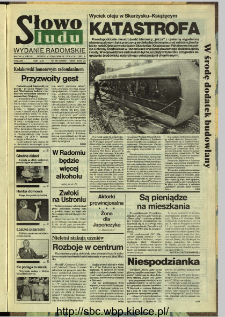 Słowo Ludu,1993 R.XLIV, nr 253 (wydanie radomskie)