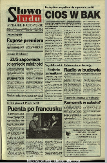Słowo Ludu,1993 R.XLIV, nr 259 (wydanie radomskie)