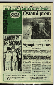 Słowo Ludu,1993 R.XLIV, nr 262 (magazyn)