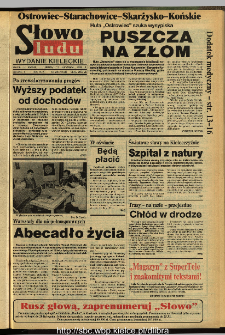 Słowo Ludu,1993 R.XLIV, nr 266 (Ostrowiec-Starachowiece-Skarżysko-Końskie)