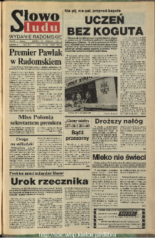Słowo Ludu,1993 R.XLIV, nr 277 (wydanie radomskie)