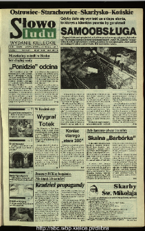 Słowo Ludu,1993 R.XLIV, nr 281 (Ostrowiec-Starachowiece-Skarżysko-Końskie)