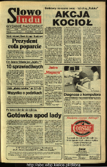 Słowo Ludu,1993 R.XLIV, nr 285 (wydanie radomskie)