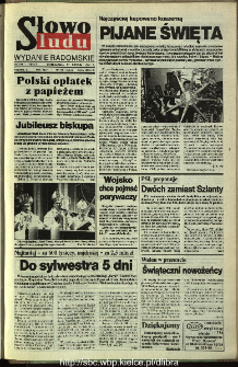 Słowo Ludu,1993 R.XLIV, nr 298 (wydanie radomskie)