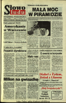 Słowo Ludu 1994, XLV, nr 3 (wydanie radomskie)