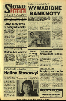 Słowo Ludu 1994, XLV, nr 8 (wydanie radomskie)