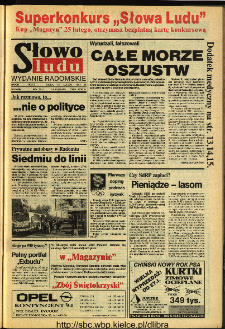 Słowo Ludu 1994, XLV, nr 39 (wydanie radomskie)