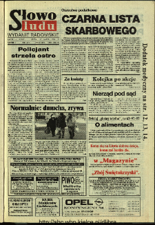 Słowo Ludu 1994, XLV, nr 63 (wydanie radomskie)