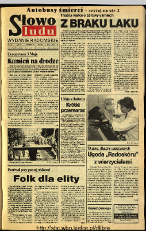 Słowo Ludu 1994, XLV, nr 101 (wydanie radomskie)
