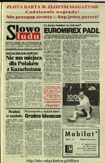 Słowo Ludu 1994, XLV, nr 131 (wydanie radomskie)