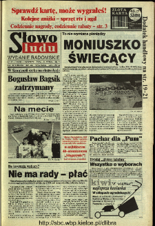 Słowo Ludu 1994, XLV, nr 136 (wydanie radomskie)