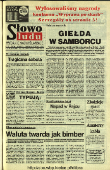 Słowo Ludu 1994, XLV, nr 146 (wydanie nadwiślańskie)