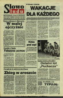 Słowo Ludu 1994, XLV, nr 152 (wydanie radomskie)