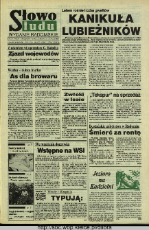 Słowo Ludu 1994, XLV, nr 157 (wydanie radomskie)