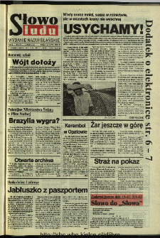 Słowo Ludu 1994, XLV, nr 172 (wydanie nadwiślańskie)