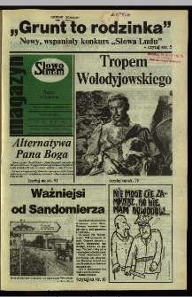 Słowo Ludu 1994, XLV, nr 191 (magazyn)