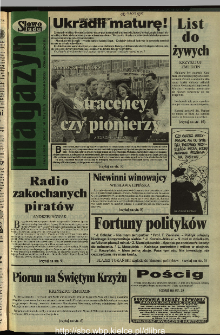 Słowo Ludu 1995, XLV, nr 108 (magazyn)
