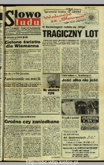 Słowo Ludu 1995, XLV, nr 157 (radomskie)
