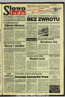 Słowo Ludu 1995, XLV, nr 164 (Nad Wisłą i Kamienną)
