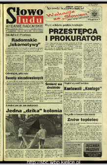 Słowo Ludu 1995, XLV, nr 164 (radomskie)