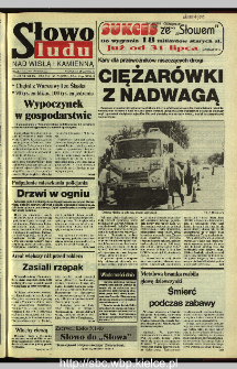 Słowo Ludu 1995, XLV, nr 170 (Nad Wisłą i Kamienną)