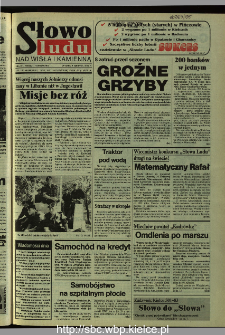 Słowo Ludu 1995, XLV, nr 182 (Nad Wisłą i Kamienną)