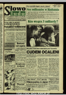 Słowo Ludu 1995, XLV, nr 186