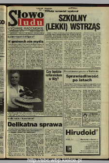 Słowo Ludu 1995, XLV, nr 194 (radomskie)