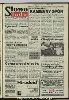 Słowo Ludu 1995, XLV, nr 206 (Nad Wisłą i Kamienną)