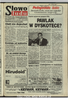 Słowo Ludu 1995, XLV, nr 224 (radomskie)