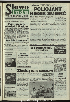 Słowo Ludu 1995, XLV, nr 239 (radomskie)