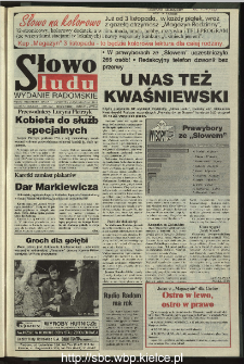 Słowo Ludu 1995, XLV, nr 249 (radomskie)