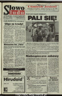 Słowo Ludu 1995, XLV, nr 270 (radomskie)