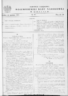 Dziennik Urzędowy Wojew&oacute;dzkiej Rady Narodowej w Kielcach 1953, nr 9