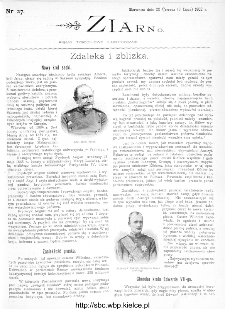 Ziarno : pismo tygodniowe ilustrowane 1902, nr 27
