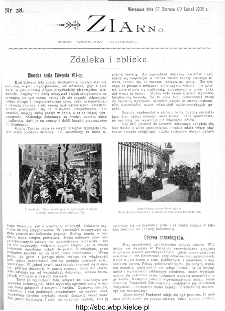 Ziarno : pismo tygodniowe ilustrowane 1902, nr 28
