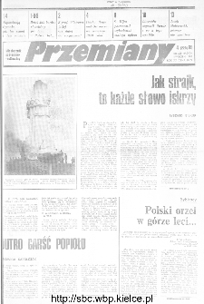 Przemiany : miesięcznik społeczno-kulturalny, 1989, R.20, kwiecień