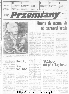 Przemiany : miesięcznik społeczno-kulturalny, 1988, R.19, listopad