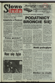 Słowo Ludu 1996, XLV, nr 13 (radomskie)