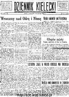 Dziennik Kielecki, 1945, R.1, nr 24(44)