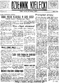 Dziennik Kielecki, 1945, R.1, nr 38(58)