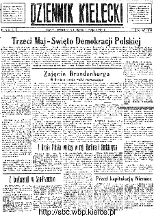 Dziennik Kielecki, 1945, R.1, nr 47(67)