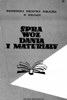 Sprawozdania i materiały za rok 1989, nr 2